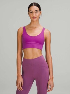 Lululemon Align Reversible Bra *Light Support, A/B Cup Vivid Plum / Vintage Plum